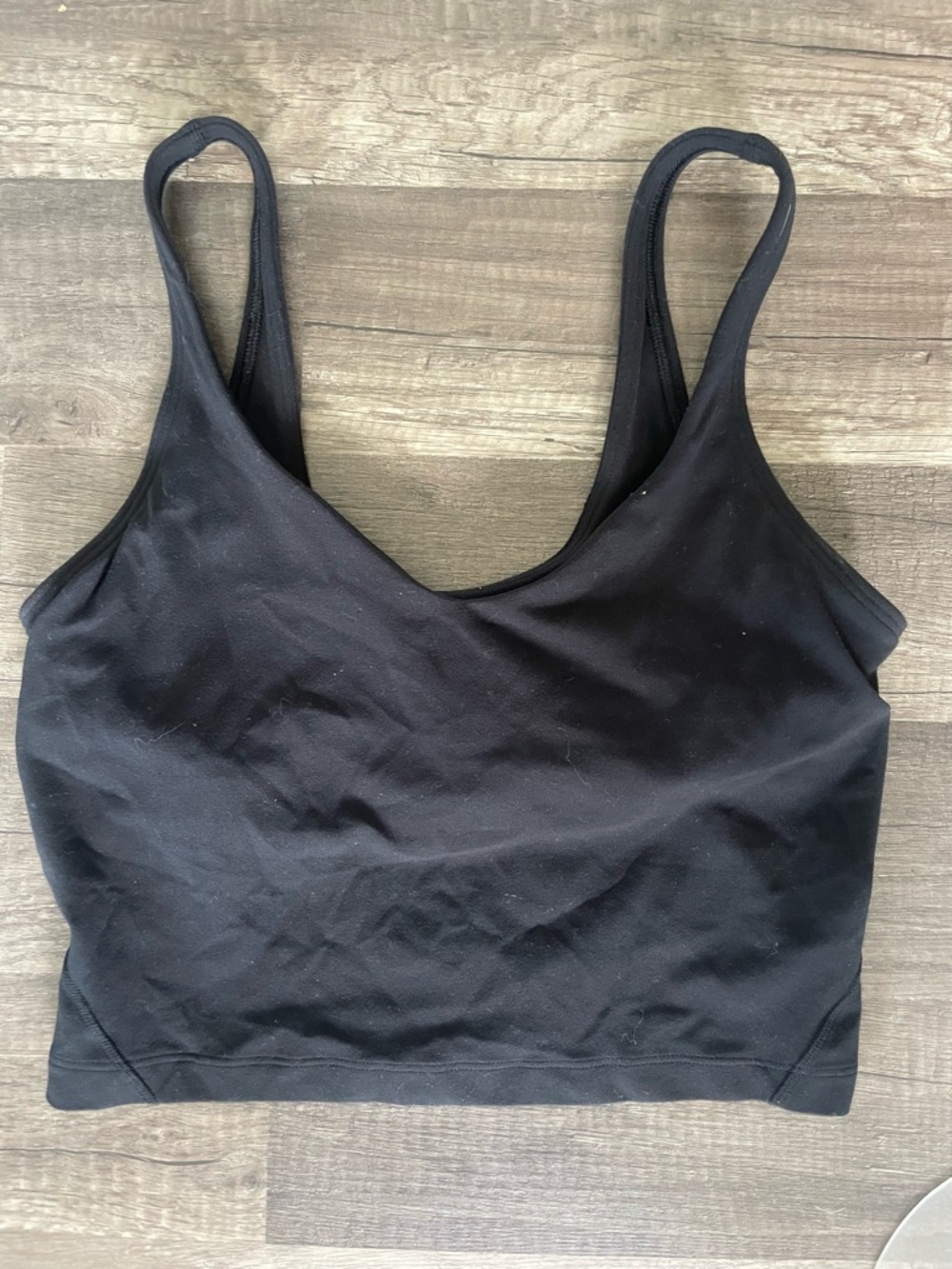Lululemon black sports bra small